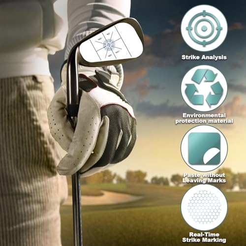 300 stuks Wave Bands Trainingslabels voor het verbeteren van nauwkeurigheid en afstand, Sweet Spot Analysis en zelfconsistentie, Iron Stick Stick Sticks 4