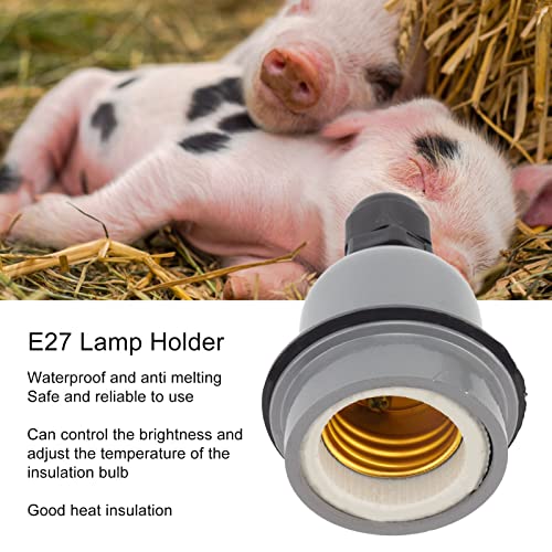 E27 lamphouder, corrosiebestendigheid E27 montage waterdicht voor thuis Tuin aquacultuur 3