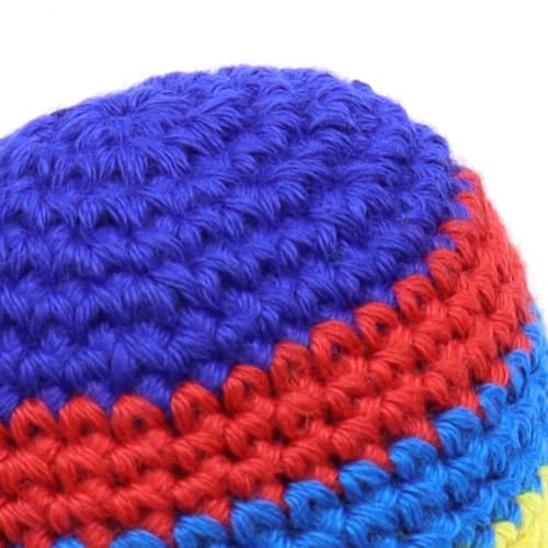 Zee 5 Sandbag ballen handgemaakt geweven kleine zandzakken Sandbags gebreid zandzakken jongleren ballen voor training jongens meisjes tieners volwassenen spierontwikkeling Coördinatie met de hand 4