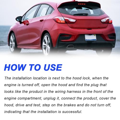 Auto Start Stop Uitschakelen/Verwijderen/Uitschakelen/Annuleren voor Chevy Equinox (17-18)/voor Malibu (16-18)/voor Cruze (15-18), voor Cadillac CT6 XT4 XT5 XT6 (13-18), voor Buick Enclave Encore(13-18) 5
