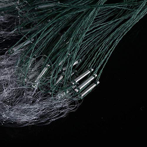 Visserijnet Nylon Monofilament Gill Net met Float Fish Trap voor Zoutwater Shoal Bait Trap(3 Fingers) 3