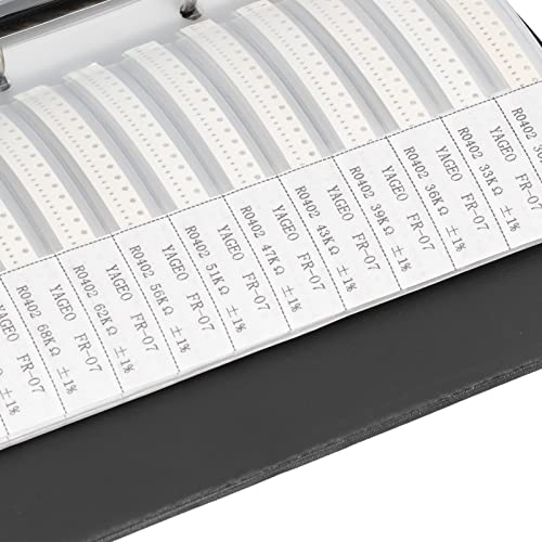 Condensator 0402 8500PCS SMD Resistor Combo Sample Book 170 Types Capacitor Combo Sample Book Kit 1% Nauwkeurigheid voor Laboratorium 5