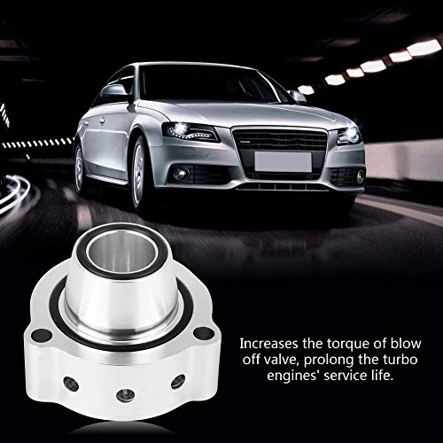 Relief Valve + Alu Uitlaatventiel Adapter Spacer Adapter met schroef voor TSI TFSI 1.8 2.0 1.4 Turbocharged Motor Replacement Accessory for Forge B7 2.0t