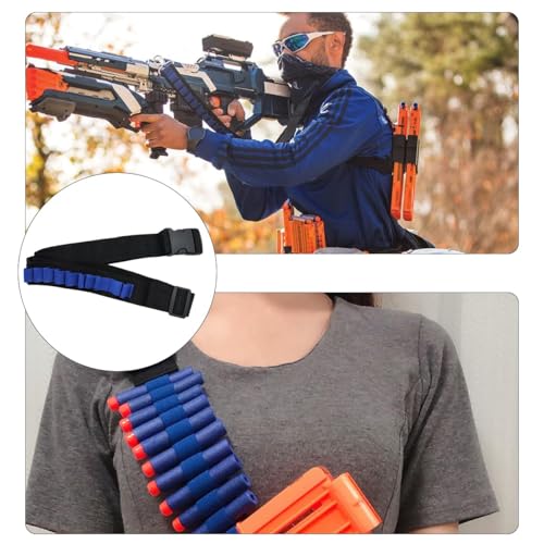 Kogelriem Kogelriem schouderband Eva Refill Darts Tactische opslagtassen voor Nerf N-Strike Series Blaster 5