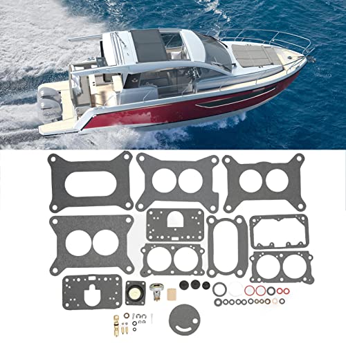 49st Marine Carburator Reparatiekit, 987440 Marine Carb Rebuild Kit 3854116 3854256 Vervanging voor 3,0 4,3 5,0 5,7 2bbl Carb-motoren