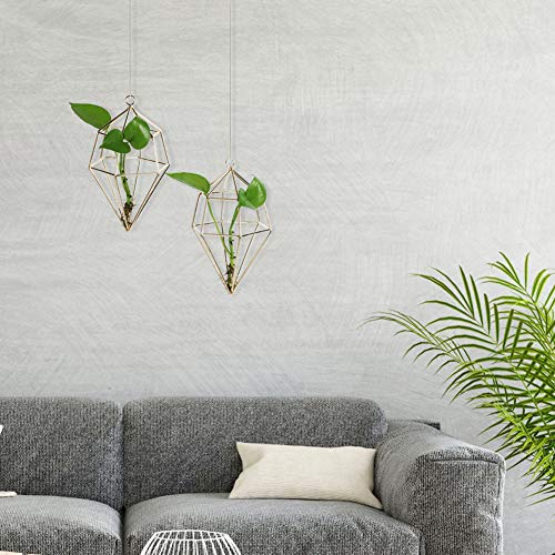 Hangende Planthouder, Geometrische Plant Hangende Plank, Bloempot, Hangende Houder, Metaal Plant Hanger, Hangende Plant Houder voor Home Decoratie