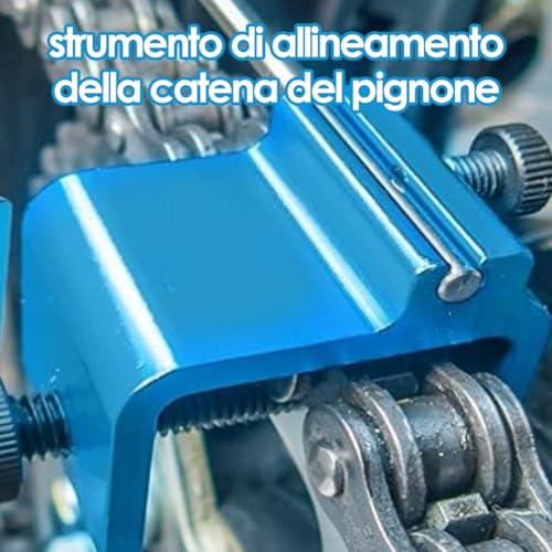 Universal Sprocket Chain Aanpassend Hulpmiddel, Nauwkeurige Rust weerstand Ketting Uitlijning Hulpmiddel voor Motorfiets ATV 4