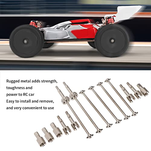 RC CVD Rijden Schacht Kit, Steel Drive Shaft Dogbone Joint Set Heat Treatment Upgrade Reserveonderdelen voor 144001 RC Car 4