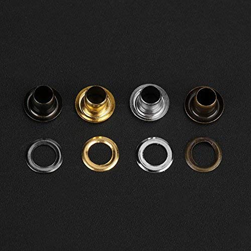 3Stuks Naaldwerk gereedschap set Eyelet Grommet Set Wassers bevestiging voor lederen ambacht Kleding Naaien Accessoires Naaldwerk gereedschap set 3mm*420Stuks 4