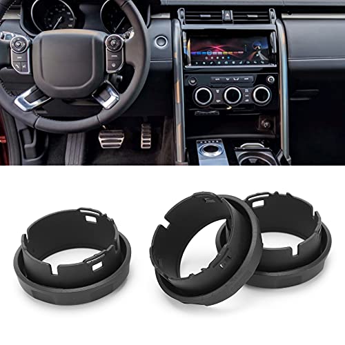 3Stuks Airconditioning Knob Covers, A / C Switch Trim Ringen Geschikt voor Discovery 4 / Sport 5