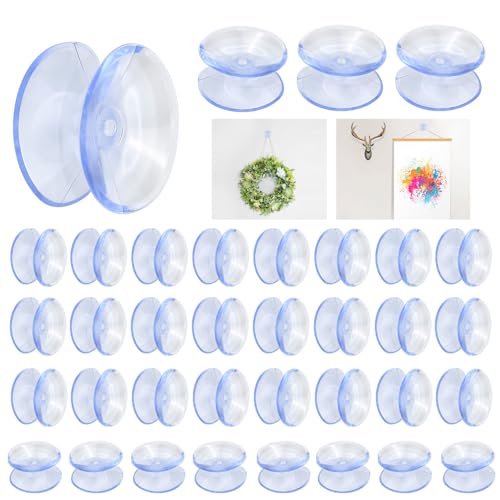 20 st. Dubbelzijdige Zuigbekers, 20mm Helder PVC Plastic Zuigbekers Glazen Tafel Zuigbekers Non Slip Zuigbekers voor Glazen Tafelblad Home Organisatie