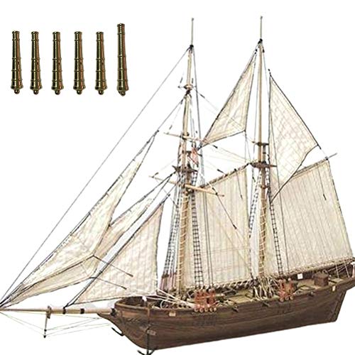 Houten zeilboot Model,Wooden Ship Kit, DIY Vaartuigmodel Kit, Scheepsbouw Kit, Zeilen Vaartuig, Modelbouw Kit, Hout Scheepsbouw Kit, vlagschip Speelgoed