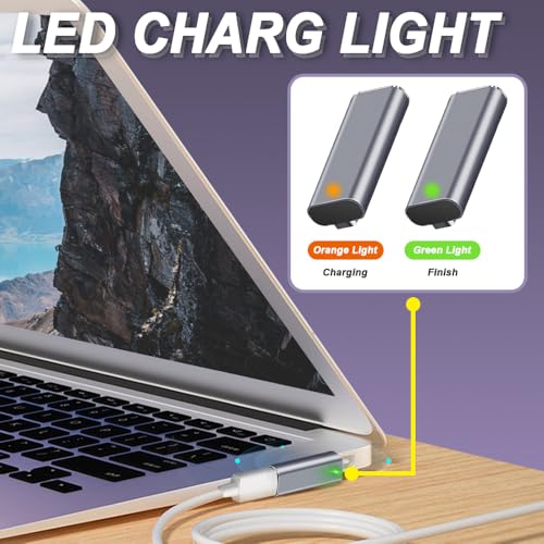 USB C naar Mag-Safe 2 man tot vrouw adapter, type-C PD 100W Power Connector Converter voor Mac Book Air & Pro, ondersteunt 85W/65W/45W Snelle oplader 4