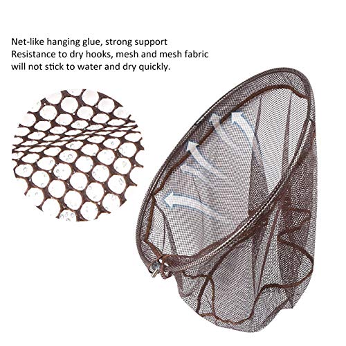 Vissen Net Hoofd, Net-zoals Hangen Lijm Vissen Landing Net Head, 40cm voor Vissen Tackle Shop Zeevissen Vissen Liefhebbers Wildvissen 4