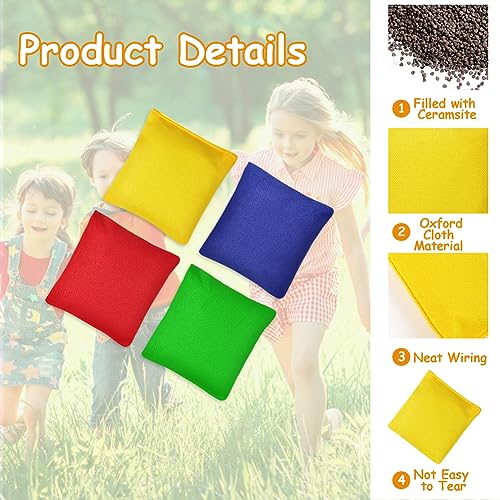 Cornhole Bean Bag Throw, Fun Sports Game, Bean Bag, Kleurrijke Bean Bag voor Party Games, Outdoor Game voor jongens en meisjes 3