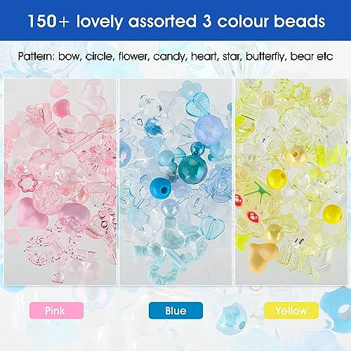 120 ~ 150 st. Kralen Diverse Acryl kralen Kleurrijke Acryl kralen armband kralen voor sieraden het maken van hart vlinder leuke ronde kralen voor DIY armbanden sieraden