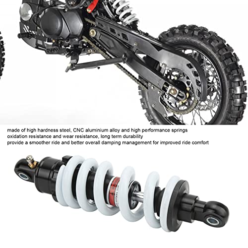 Shock Absorber,250mm Motorcycle Shock Absorber Verstelbare schorsing Damper voor ATV Go Kart Scooter Dirt Pit Bike 3