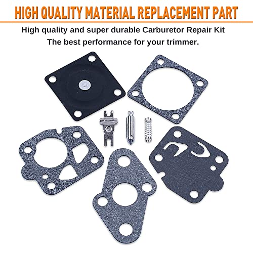 Carburator Rebuild Kit voor Kawasaki TD24 TD25 TD33 TD40 TD48 TG20 TG24 TG25 TG33