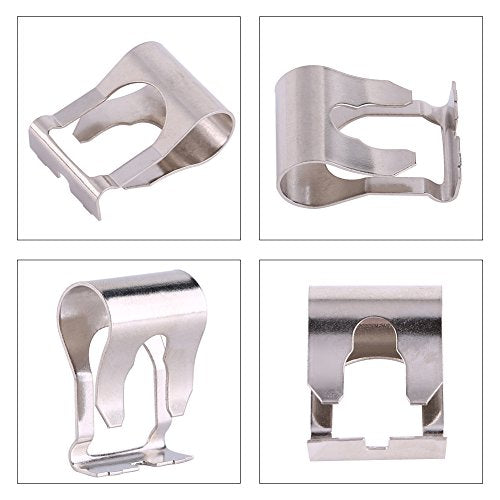 Verpakking van 2 Windscherm Wider Rod Reparatie Clips Windscherm Wider Clamp Windscherm Wider Motor Aansluiten Rods voor Armen