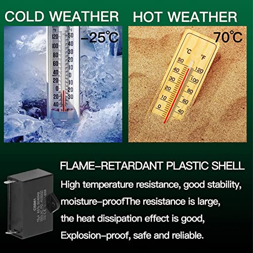 50/60Hz 350VAC 15uf CBB61 Benzine Generator condensator, met ±5% fout, voor Ceiling Fan Motor 3