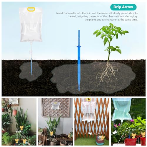 6 stuks Planten besproeiingsapparaten, Automatic Drip Tray voor Planten, Drip Irrigatie voor Planten, Geschikt voor Binnen- en Buiten Pot Planten 3