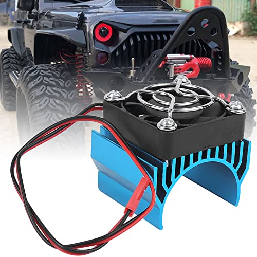 3650 Motor Heat Sink 36mm RC Heat Sink 36mm Diameter Heat Sink Koeler Heat Fin Voor 1 10 RC Car 540 3650 3660 3670 Motor (BLUE) 4