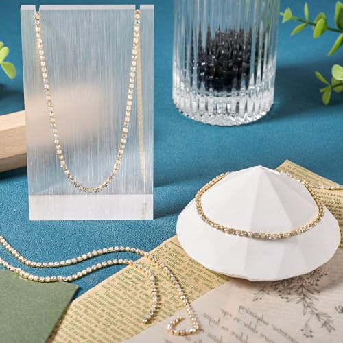 10M Rhinestone ketting voor het knutselen met imitatie parel voor sieraden maken vrouwen armband DIY Supplies