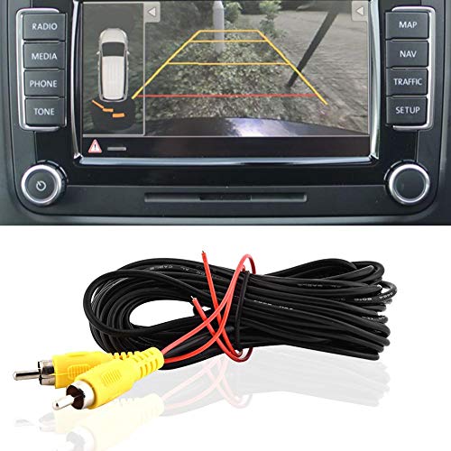 KIMISS RCA Kabel 6m Plug naar Plug RCA Auto achteruit weergave camera video AV-kabel 5