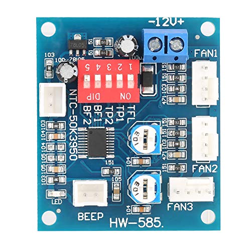 PWM Driver Module, DC 12V 4 Wire PWM Fan Speed Controller Regulator Module voor PC