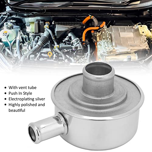 Ventilatiekap, Ronde Valve Cover Air Vent Push-in Style Hoog gepolijst Bleeder apparaat met Vent Tube voor SBC BBC SBF 350 3