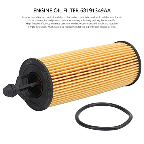 68191349AA, Oliefilter Hoge Filtratie-efficiëntie voor autovervanging voor 200 300 Pacifica 5