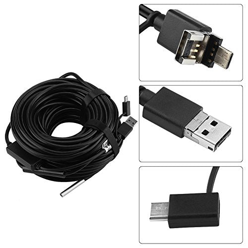 USB Endoscoop, Endoscoop, USB Endoscoop, Waterdicht, Semi-Rigid, Kabel voor Android Smartphone, Full HD Camera, 20 m 4