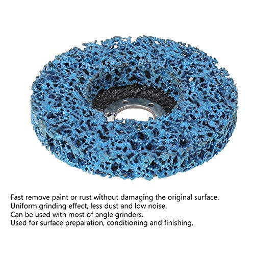 5Sc Verf verwijderen slijpwiel, Poly Strip Sanding Disc Rust Paint Verwijderaar Reinigen Slijp Wiel voor Hoek Grinder(115)