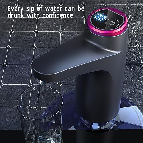 Elektrische waterdispenser, compacte elektrische waterflespomp, praktisch en rustig voor buitengebruik