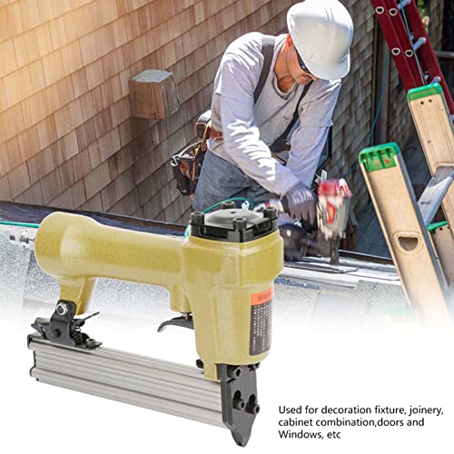 P625 Pneumatische Brad Nail Nagelpneumatisch Nail Nail Nail Air Heater met 100 Piece Bonding Nail Gun Staple Gun Fast Air Return Duurzaam voor, Standaard 5