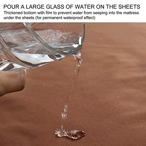 2 stuks Herbruikbare waterdichte oliebestendig zacht katoen Bed Hole Tafellakens, praktische apparatuur