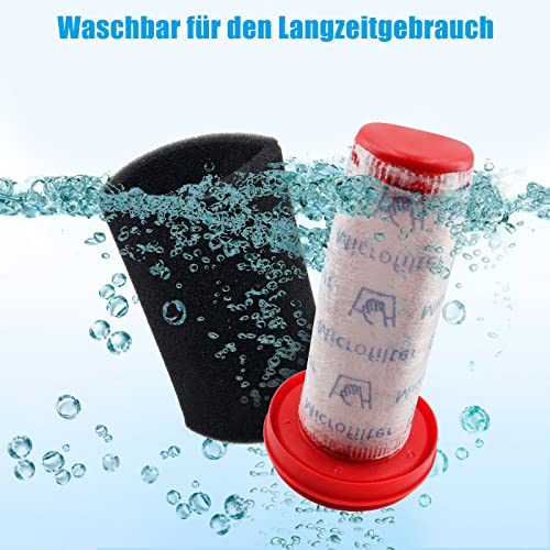 4 Pieces Vervangingsfilters voor Bosch Flexxo Series 4 25.2V/21.6V Cordless Stofzuiger BBH32101 BBH3Z0025 BBH3PETGB BBH3211GB No. 12026520 4