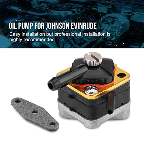 Oliepomp auto brandstofolie pomp & pakking 18-7350 brandstofpomp voor Evinrude 6pk 8pk 9.9pk 15pk motor 3