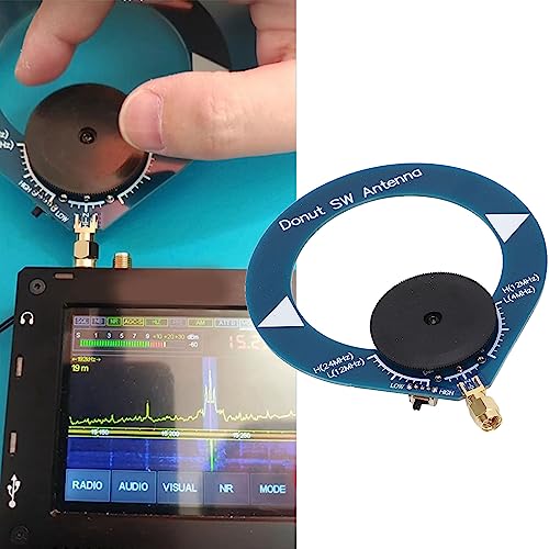 Donut SW Antenna Mini Loop Shortwave Antenna voor betrouwbare signaaloverdracht accessoire