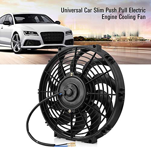 Universele Elektrische Ventilator Motor Ventilator Koeler Ventilator 12 inch Auto Push Pull Radiator Koeler Ventilator Ventilator Elektrische Ventilator Set met Montage Kit