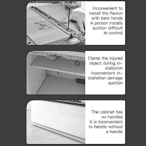 Lade Front Installatie Klemmen 2 st Professionele Eenvoudige aanpassing Lade Front Installatie Bevestiging Klem Lade Front Montage Clips Cabinet Hardware Jig voor houtbewerking