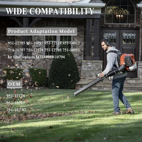 951-12785 Carburator Kit voor Cub Cad MTD Troy-Bilt 951-12124 951-10797 751-107 97 motor voor 21AA40M1000 21AA40M1029 met luchtfilter/parkplug etc 3