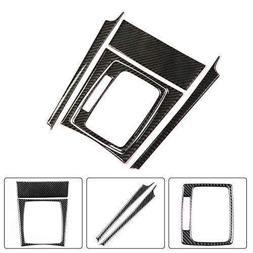 Qii lu auto schaduwpaneel afdekstrip, carbon schaduwpaneel decoratie sticker voor W204 C klasse 07-13 (linkstuurde) 5