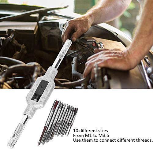 Mini-tapset Schroeftap M1-M3.5 voor Machine(11PC Mini-tapset)