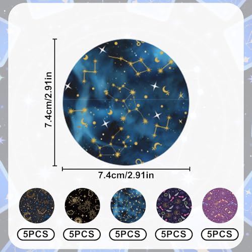 25Scs Sensor Hoezen voor Libre 2/Libre 3, 5 Styles Tarot lijm Patches Sweatproof waterdichte lijm Patches Sensoren