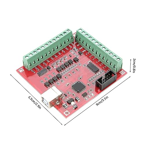 USB MACH3 100Khz Motion Controller Kaart, Jog Handler + USB-kabel + CD + aansluitkabel voor CNC Graveren 4