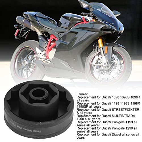 Wheel Axle Nut Socket Tool,Motorcycle Wheel Nut Socket Tool Vervanging voor Ducati 1098 1198 1199S Multistrada Diavel 5