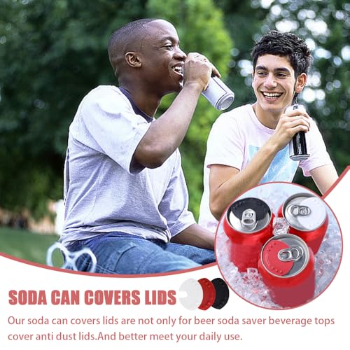 12 st. Soda blikken deksels Drink Can Deksel Plastic Can Can Can Can Can Can Can Can voor Drank Einddop voor Bier Soda Saver Drink Tops Deksel Anti-Dust Lids(3 3