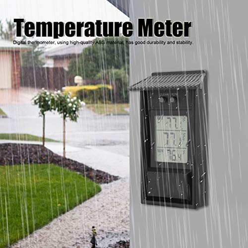 Digitale thermometer Waterdichte buitentemperatuurmeter voor tuin en broeikas 4