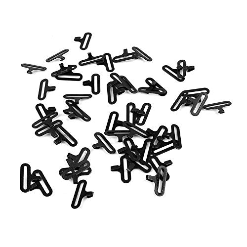 Boeg stropdas clips 50sets metalen verstelbare boeg stropdas hardware stropdas clip haak sluiting stropdas band 3